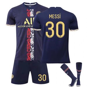 22-23 Paris Saint G ermain Special Edition skjorte til Kid nr. 30 Messi 28