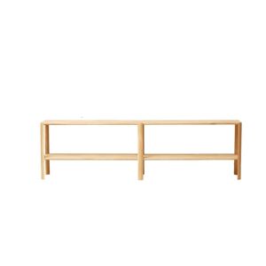 Form & Refine Leaf Shelf 2x2 L: 200 cm - Oiled Oak