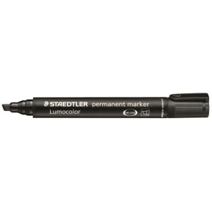 Staedtler Marker Permanent Skrå Spids I Sort - 2-6 Mm