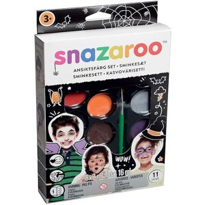 Snazaroo Ansigtsmaling - 11 Dele - Halloween - Snazaroo - Onesize - Maling