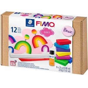 Staedtler Fimo Modellervoks M. Værktøj - Soft - 12 Dele - 9x25 G - Staedtler - Onesize - Modellervoks