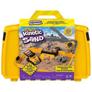 Kinetic Sand Sandsæt - Construction Folding - 907 G - Kinetic Sand - Onesize - Sandlegetøj