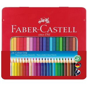 Faber-Castell Farveblyanter - Grip - Akvarel - 24 Stk - Multi - Faber-Castell - Onesize - Farvesæt