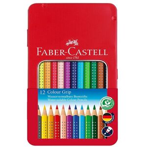 Faber-Castell Farveblyanter - Grip - Akvarel - 12 Stk - Multi - Faber-Castell - Onesize - Farvesæt