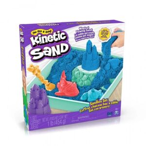Spin Master Kinetic Sand Sandbox Sæt - Blå