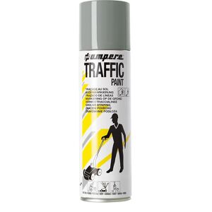 Ampere Pintura para señalización Traffic Paint®, contenido 500 ml, UE 12 botes, gris