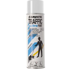 Ampere Pintura de marcaje Traffic extra Paint® para solicitaciones altas, contenido 500 ml, UE 12 botes, blanco