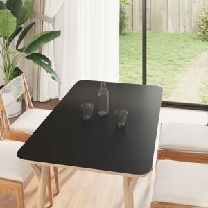 vidaXL Pegatinas de mueble autoadhesivas PVC negro mate 90x500 cm