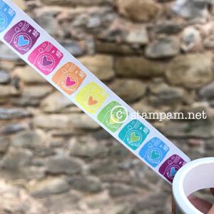 Stampam Washi Tape  Instax Colores