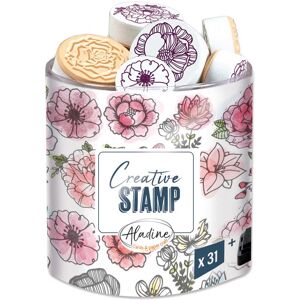 Aladine Creative Stamps  Flores