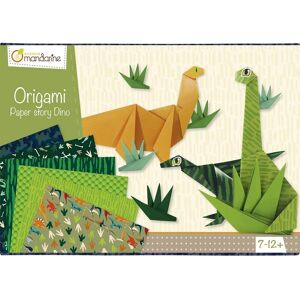 Décopatch Caja creativa Origami Dinos Avenue Mandarine