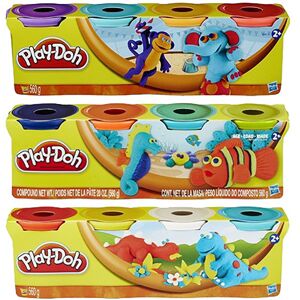 Play-Doh 4 botes surtidos