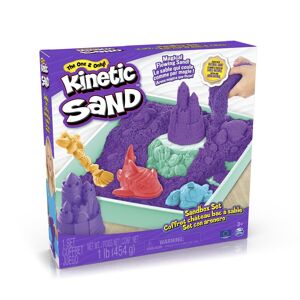 Spin Master Kinetic Sand caja set morado