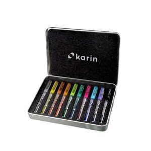 Karin Rotuladores  Decobrush Metallic 10 colores