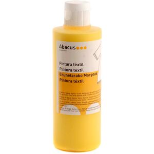 Abacus Pintura textil  200ml amarillo