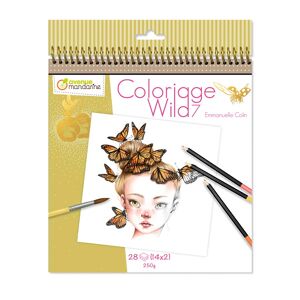 Avenue Mandarine Cuaderno para colorear  Wild7