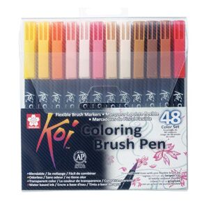 Talens Rotuladroes Brush Pen Koi 48 colores