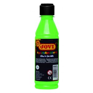 Jovi Témpera fosforescente  250ml verde