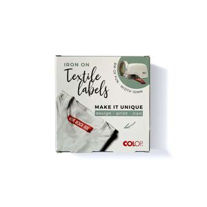 Colop Cinta textil termoadhesiva  E-Mark Go 15mm x 8m