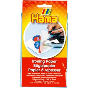 Hama Papel de levadura para planchar  21x10cm 4 hojas