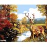 Ruopoty 40×50CM DIY Painting By Numbers Landscape Picture Colouring Zero Basis HandPainted Oil Painting Unique Gift Home Decor