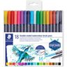 Staedtler Rotuladores de colores doble punta  18u