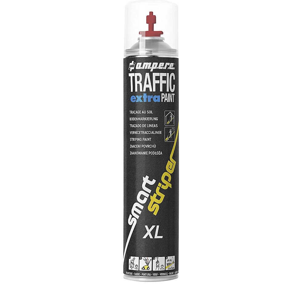 Ampere Pintura de señalización Traffic extra Paint® XL, contenido 750 ml, UE 6 botes, rojo