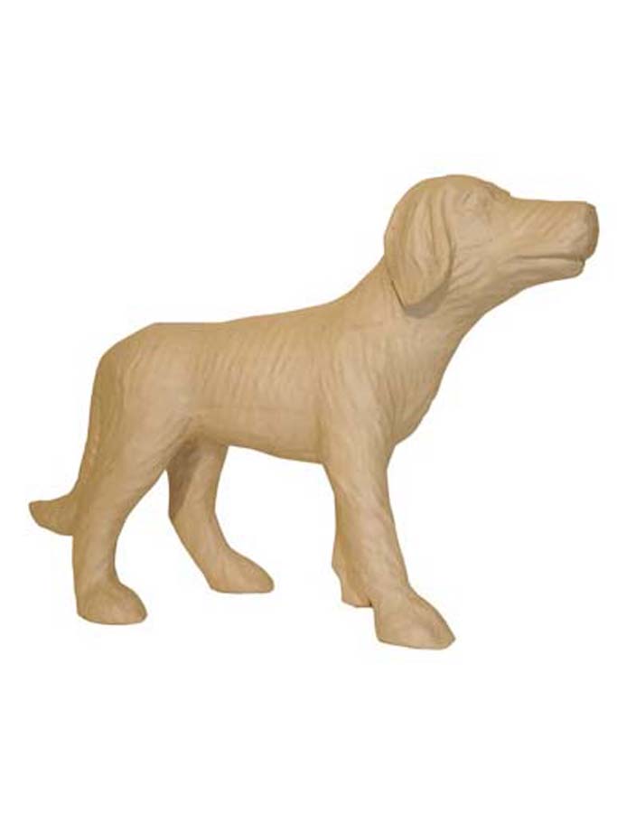 Décopatch Figura papel maché  Perro 15cm