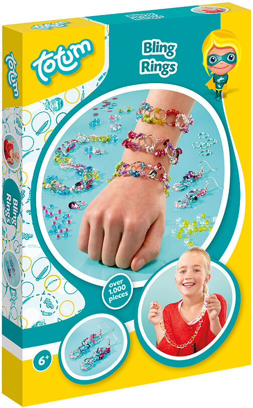 Totum Kit de Joyería Infantil  Bling Rings