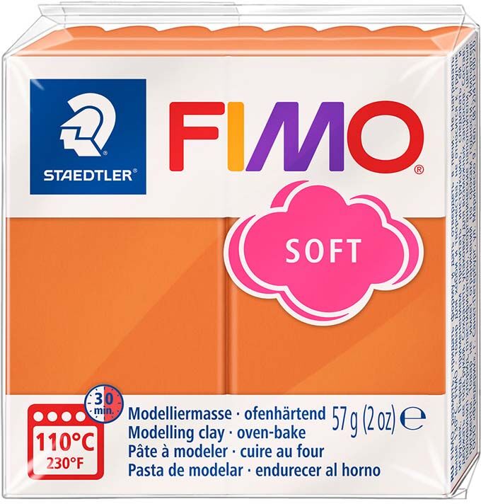 FIMO Pasta moldear  Soft 57g marrón claro