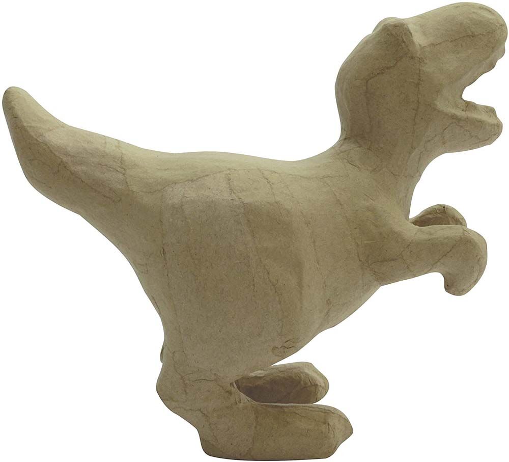 Décopatch Figura papel maché  Rex 16cm