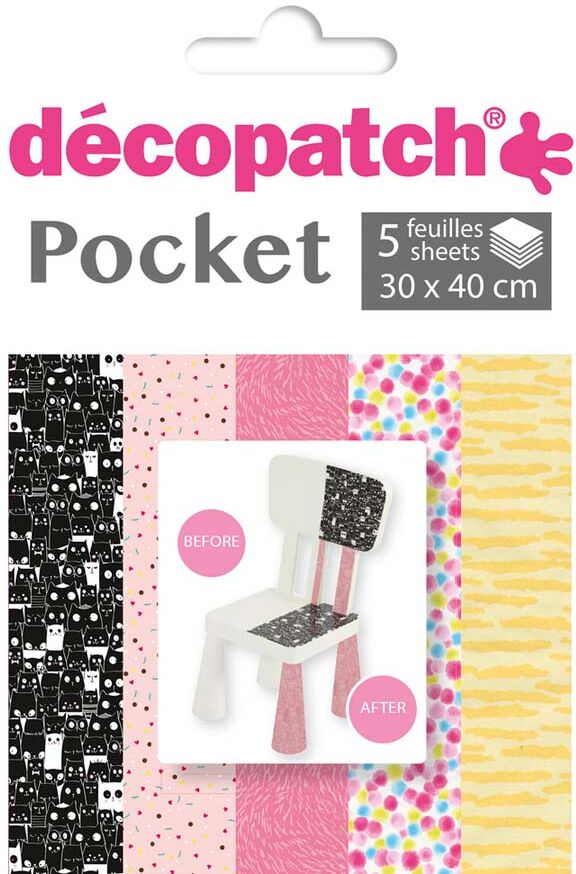 Décopatch Papel  Pocket Collection núm.29 5 hojas