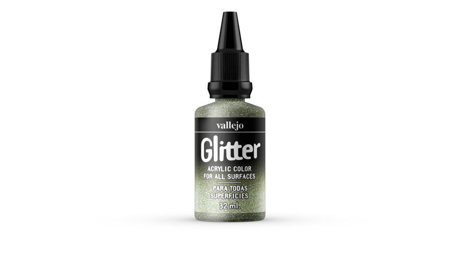 Acrylicos Vallejo GLITTER ORO 32 ML.