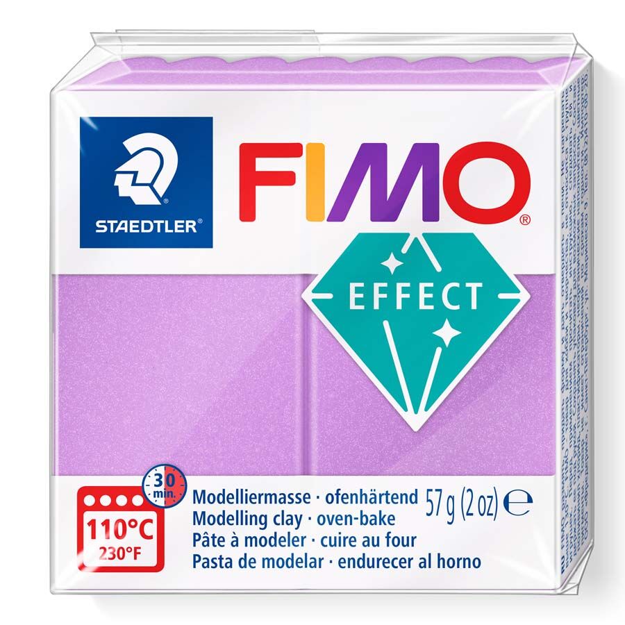 FIMO Pasta moldear  Effect lila perla