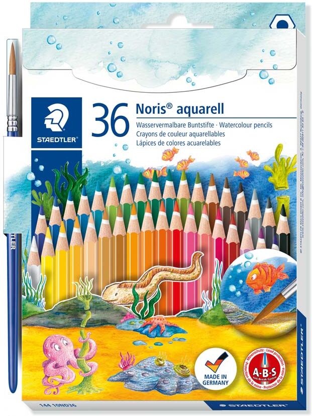 Staedtler Lápices  Noris Club Aquarell 36 colores