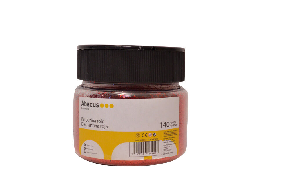 Abacus Purpurina  rojo 140g