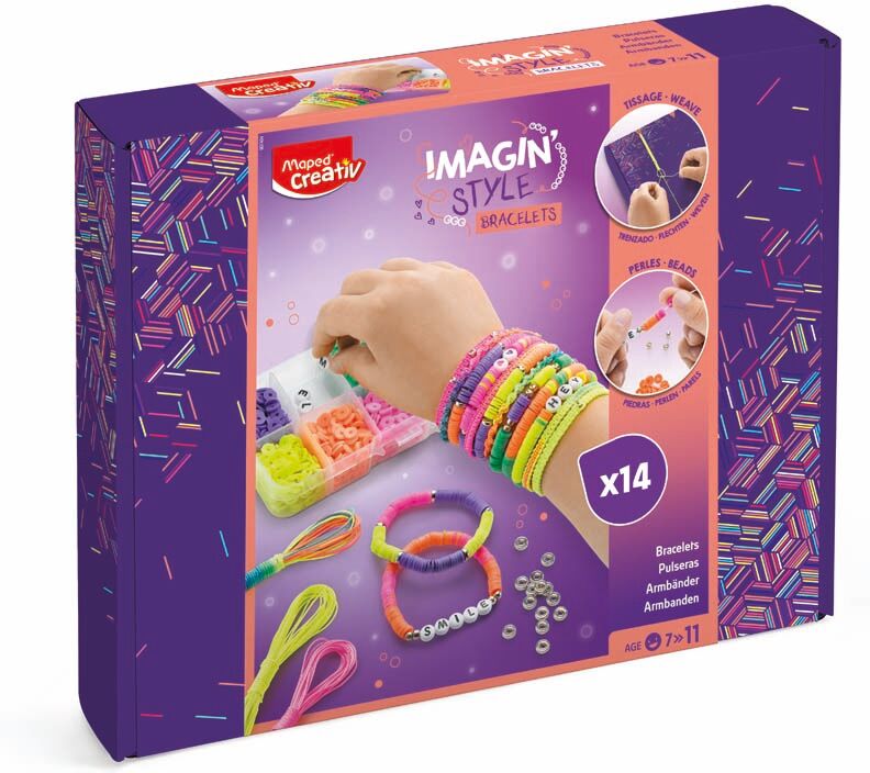 Maped Pulseras Imagin' Style Neón  Creativ Kit