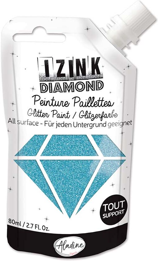 Aladine Pintura Izink Diamond  Azul claro