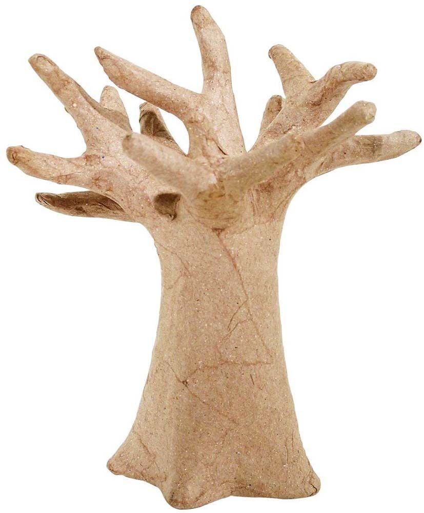 Décopatch Figura papel maché   Árbol 10cm