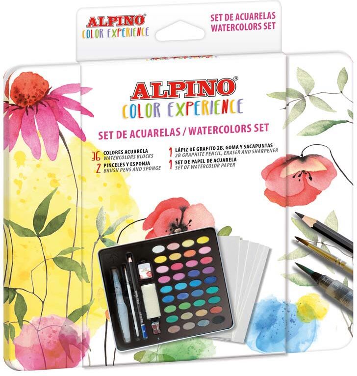 Alpino Acuarelas  Color Experience 36 colors