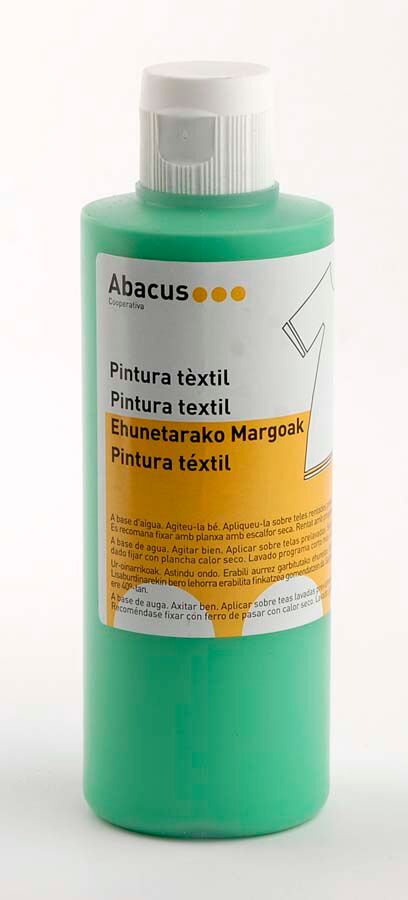 Abacus Pintura textil  200ml verde claro