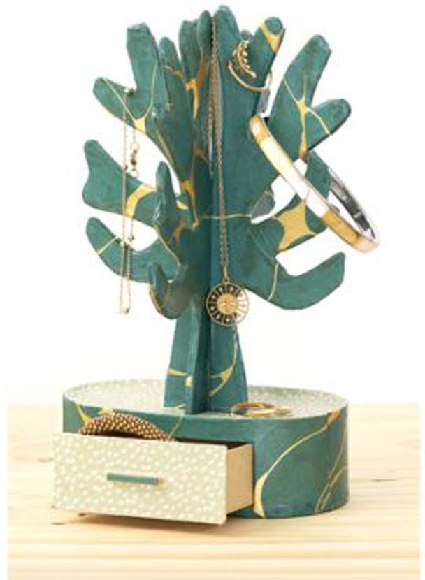 Décopatch Kit creativo  Árbol Joyero