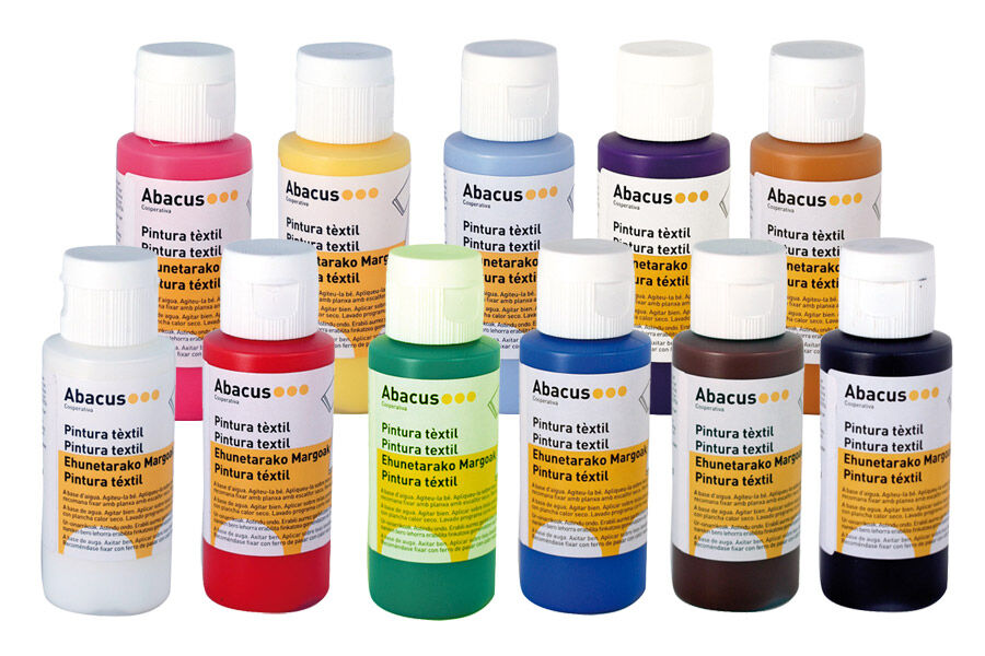 Abacus Pintura textil  60 ml Granate