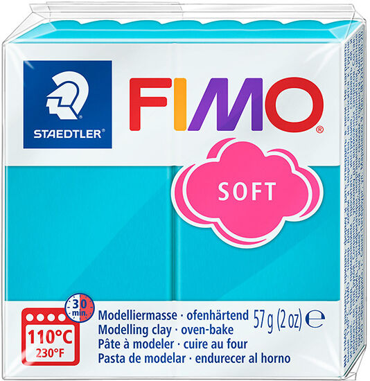 FIMO Pasta moldear  Soft 57g turquesa