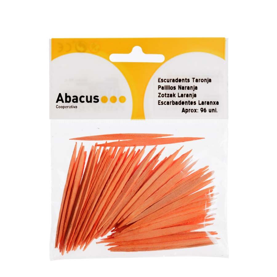 Abacus Palillos  Bolsa Naranja