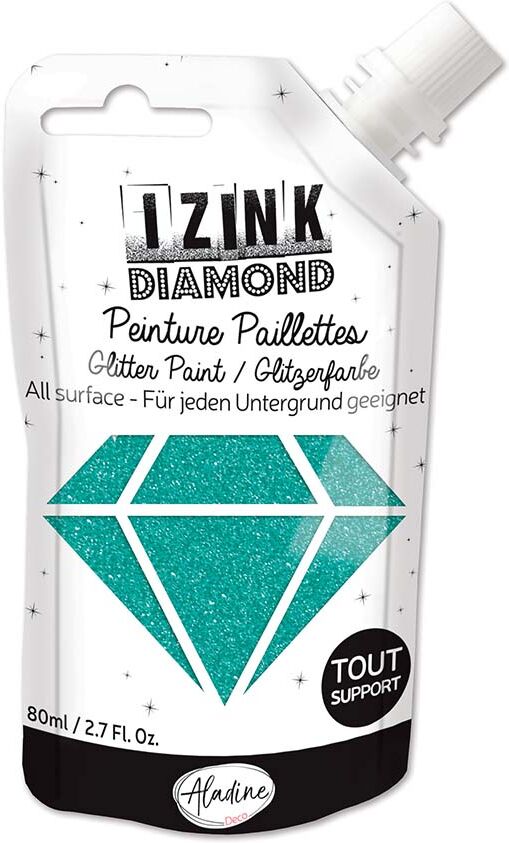 Aladine Pintura Izink Diamond  Turquesa