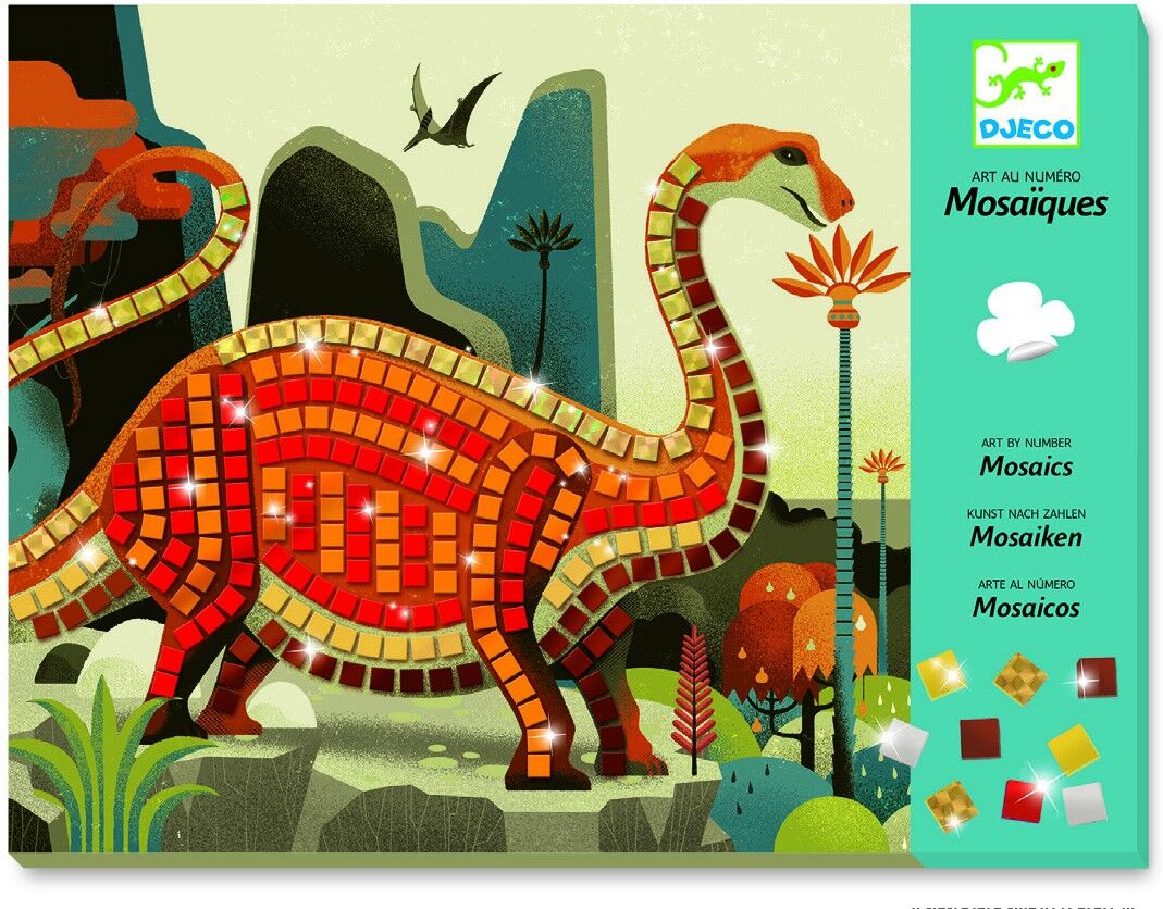 Djeco Mosaico dinosaurios