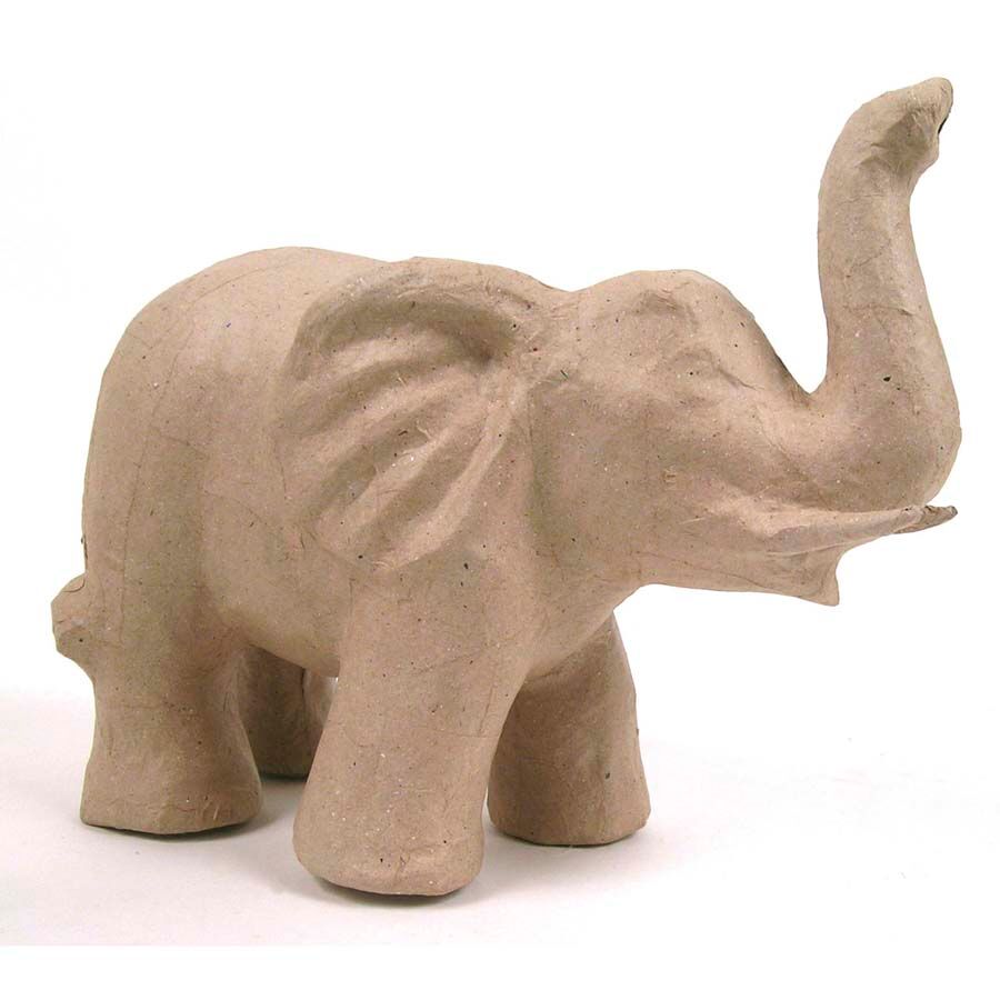 Décopatch Figura papel maché Elefante
