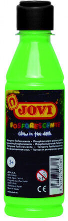 Jovi Témpera fosforescente  250ml verde