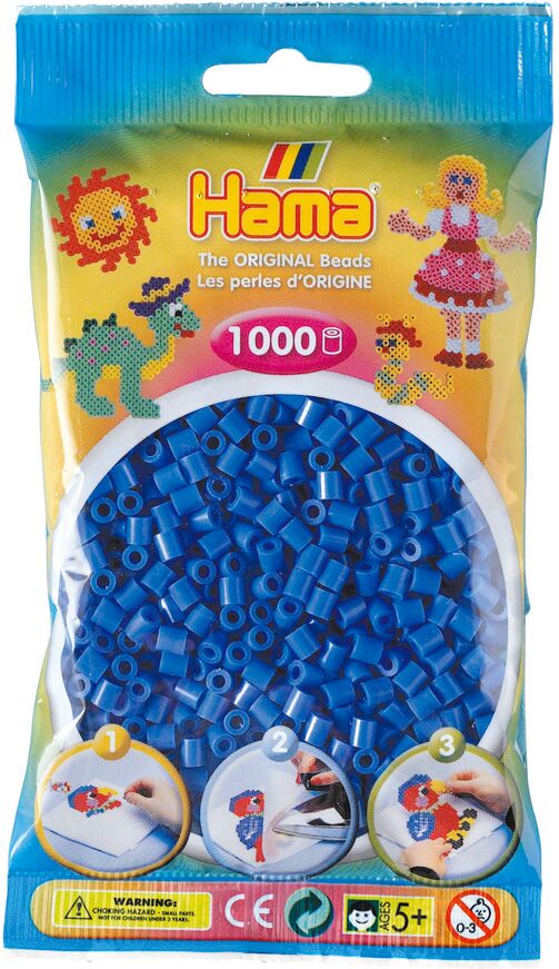 Hama Cuentas azules 1000 unidades